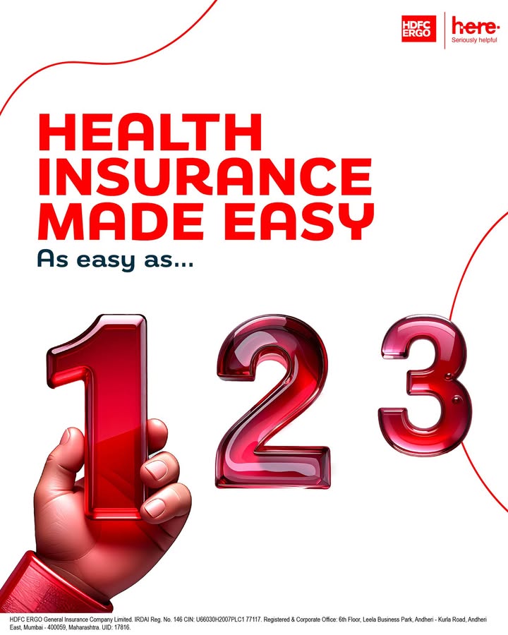 Three steps. Zero confusion. Health insurance on the Here app is that simple