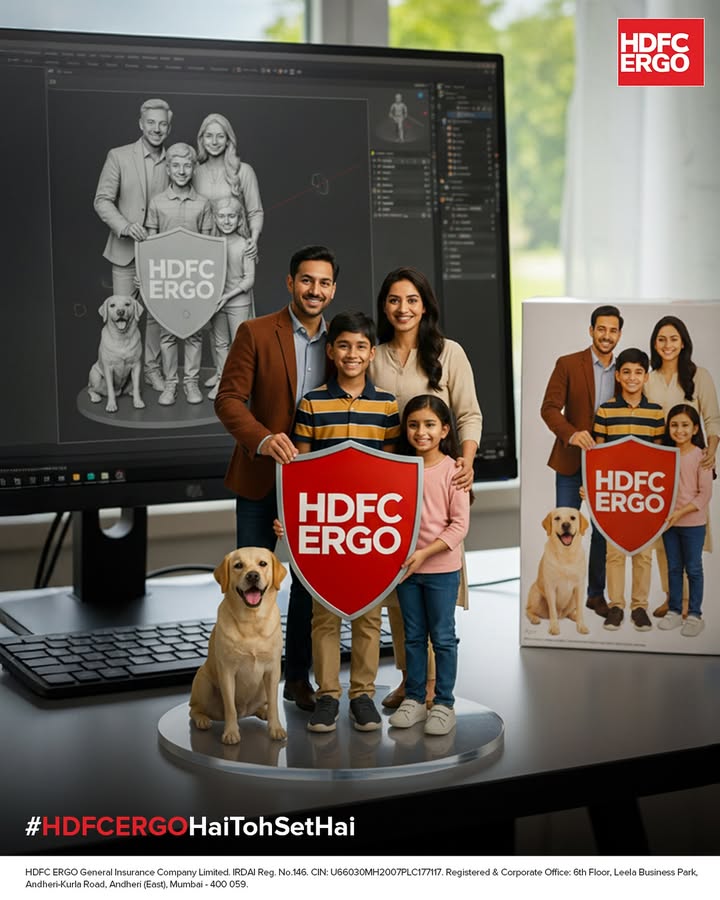 No matter what tomorrow brings, with HDFC ERGO by your side, you can face it with confidence and peace of mind, because HDF...