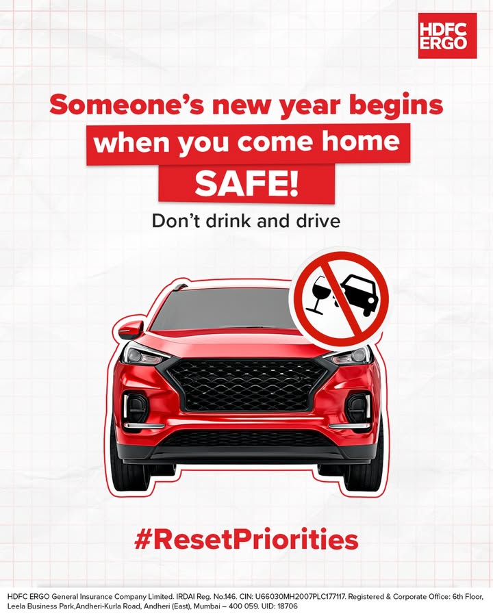 The best way to start the year is by making it home. Dont drink and drive