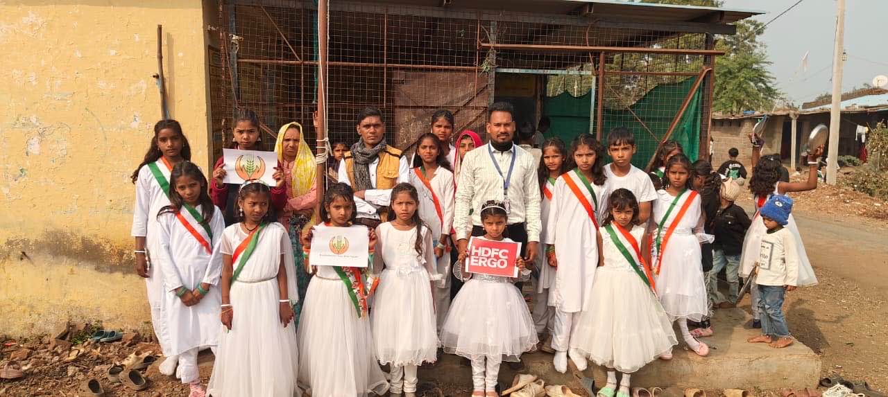 On the occasion of Republic Day, HDFC ERGO successfully conducted the PMFBY Awareness Program across Districts Khandwa, Barw...