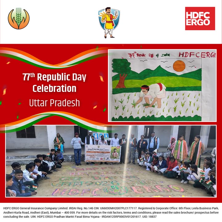 With simplified enrolment, robust crop risk protection, and transparent claim intimation support, HDFC ERGO continues to...