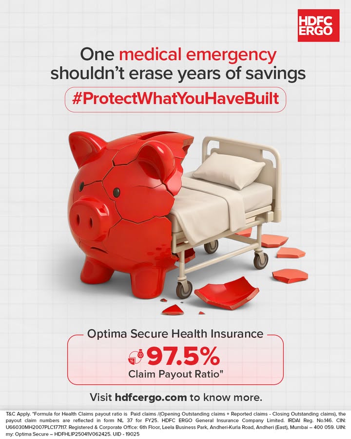 You save for the future, for security, for peace of mind. Dont let an unexpected medical emergency chip away at it