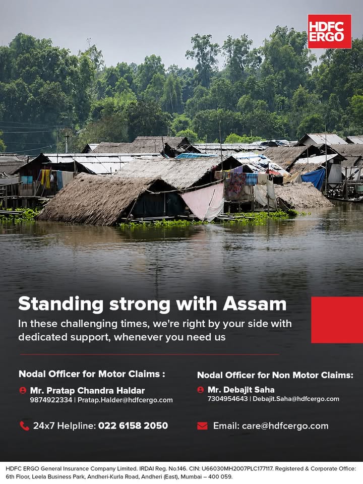 Assam is going through a difficult time right now. In moments like this, our thoughts are with everyone affected