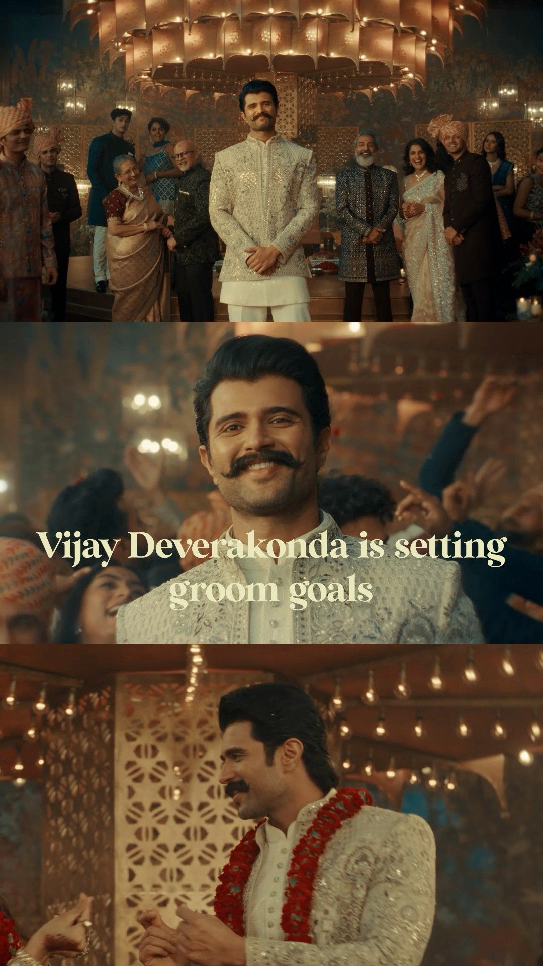 When it comes to showing up for the one you love, Vijay Deverakonda is clearly setting the bar high