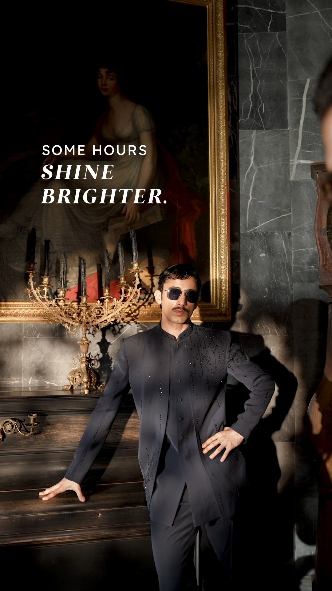 A little bling. A lot of confidence. After Hours Collection by Manyavar