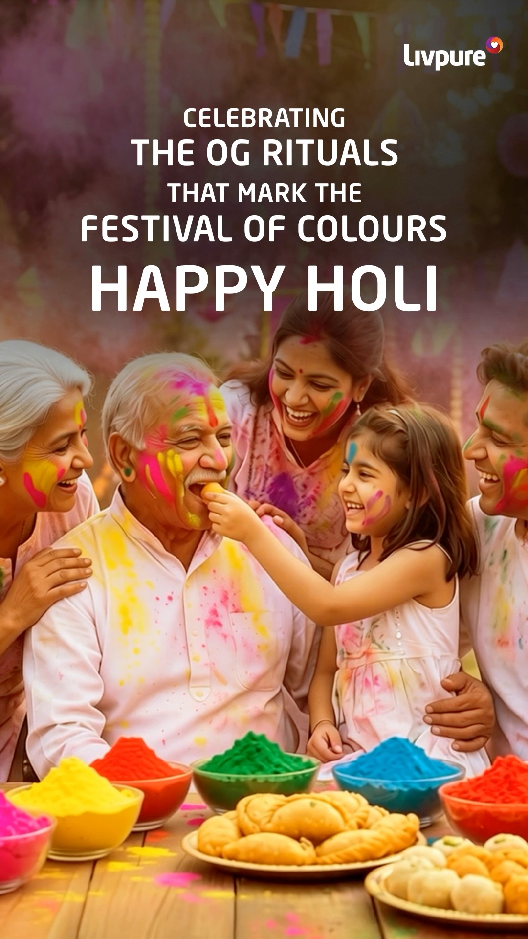 No matter how much the world changes, Holi at home feels the same