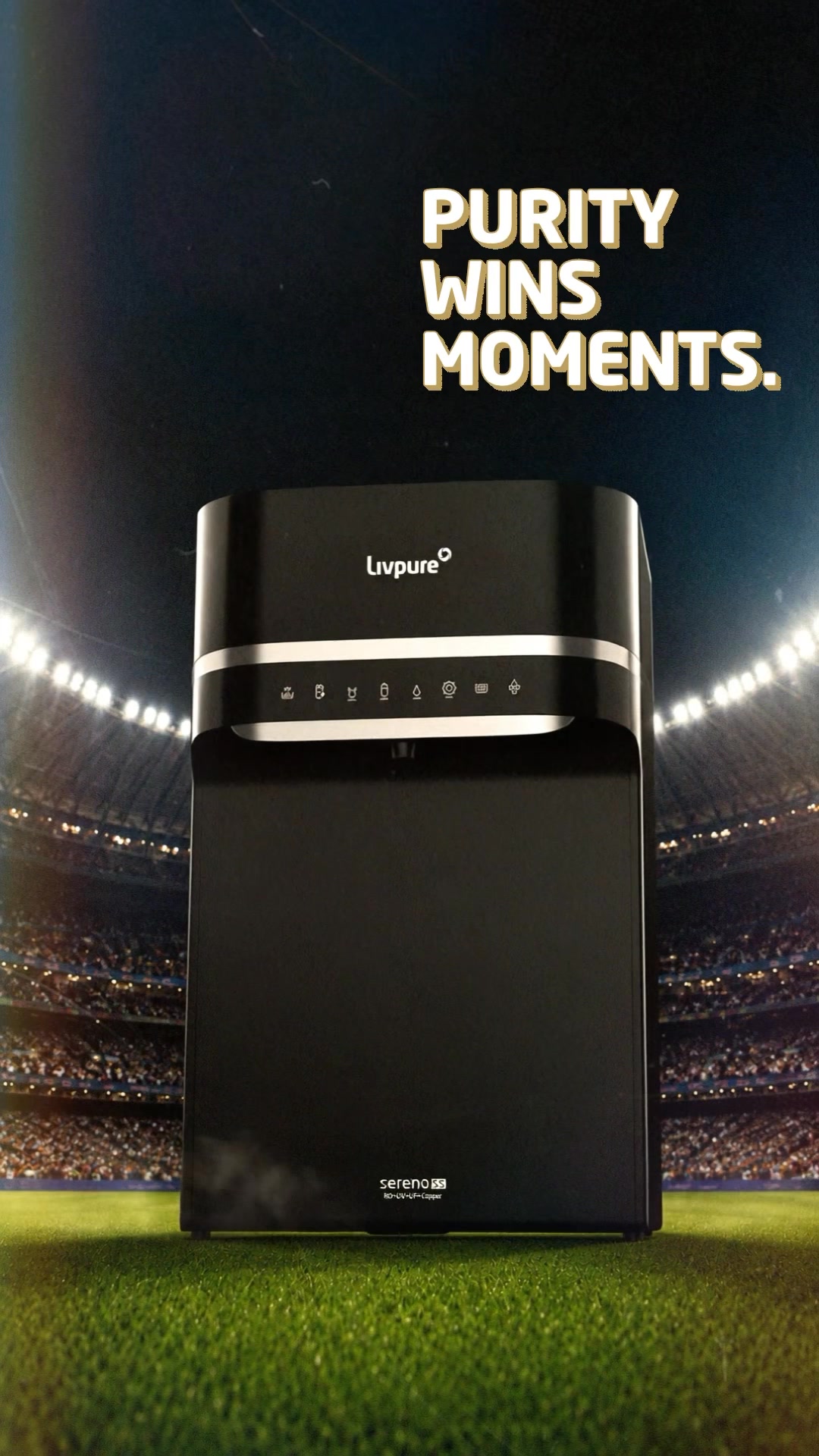 In the game of seconds, precision is everything Livpure, Gujarat Titans, Aava De, IPL 2026 