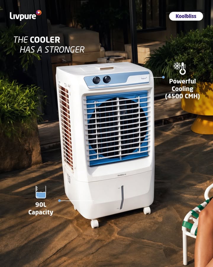 Summer plans lately find the cooler, claim the spot, refuse to move Livpure, Summers, Koolbliss, Heat Wave,...