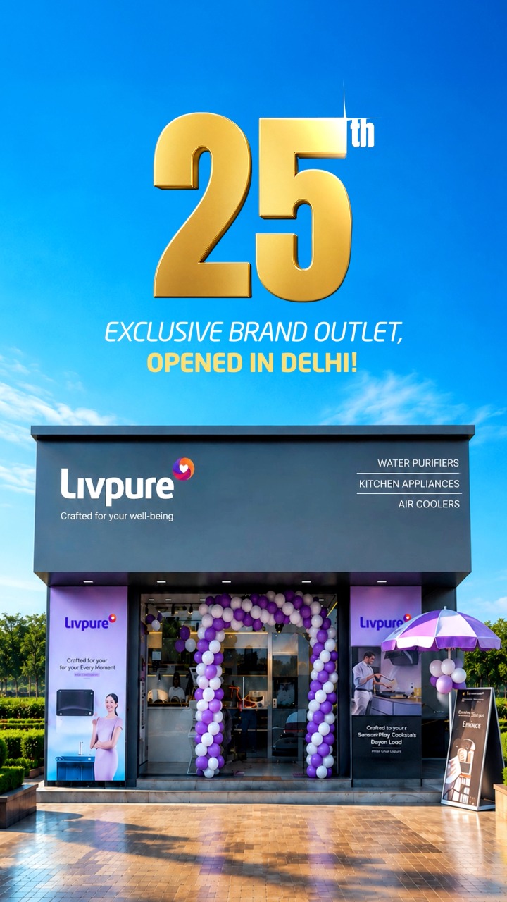 This opening marks a special milestone for us, Livpures 25th EBO The new outlet brings the Livpure experience closer ...