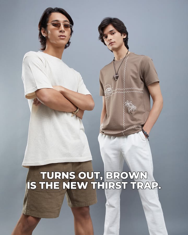 Who knew neutrals could cause a heatwave Hotter than your ex in a beige co ord.