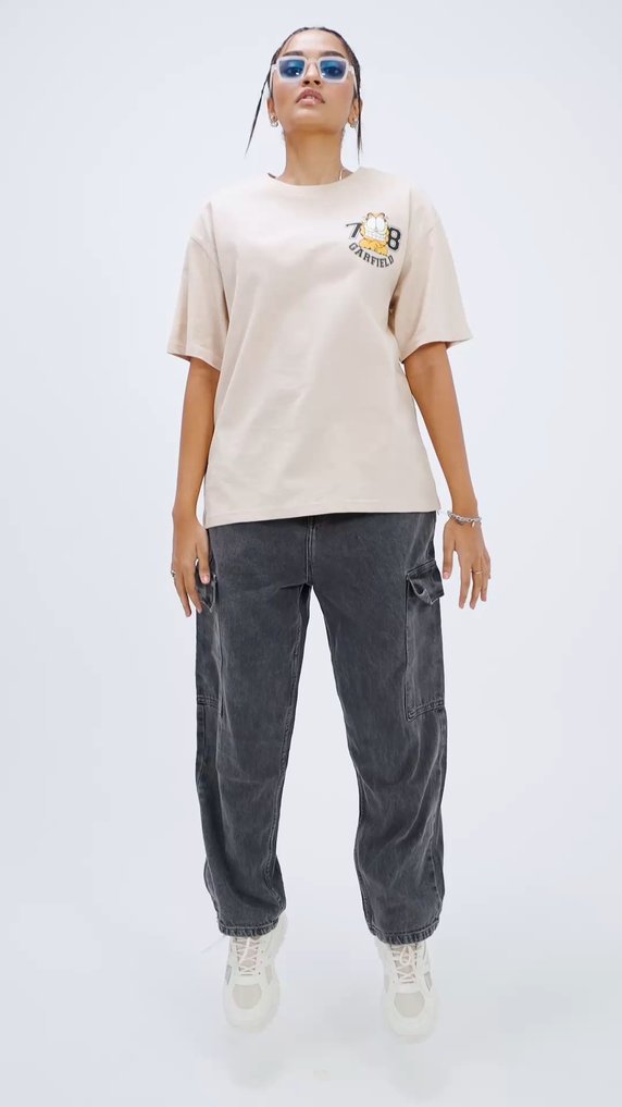 Mood Oversized tee, loud playlist, zero plans. EasyBuyVibe TShirtSeason