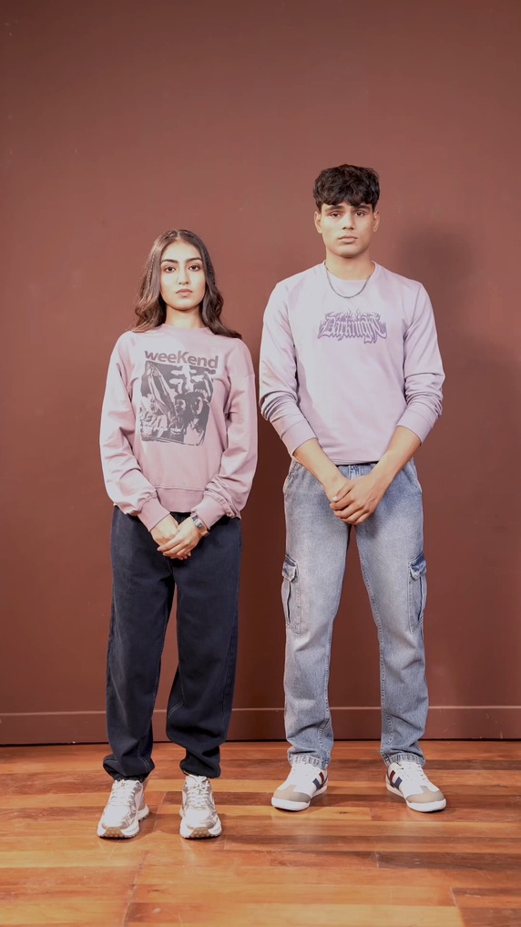 Your crush called. They want their sweatshirt back. OversizedObsession SweatshirtSwag