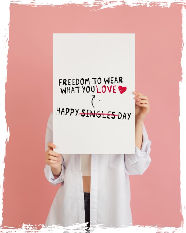 Single Perfect. You and your drip make the best match. SinglesDay