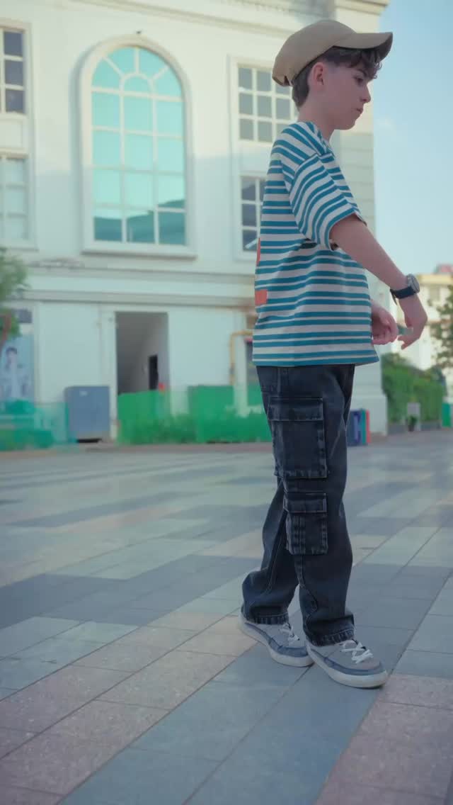 Trend makers turning heads in chill denim fits.