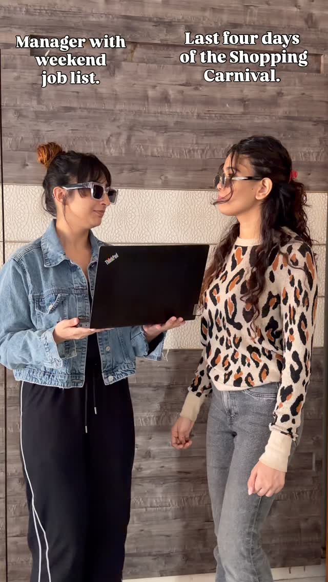 You cant afford to miss the Shopping Carnival Coz everything is at Flat 50 off Last four days. Lets gooooooo 