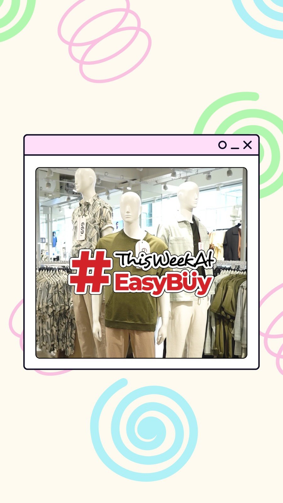 Drop by EasyBuy and see whats trending on the floor. ThisWeekAtEasyBuy