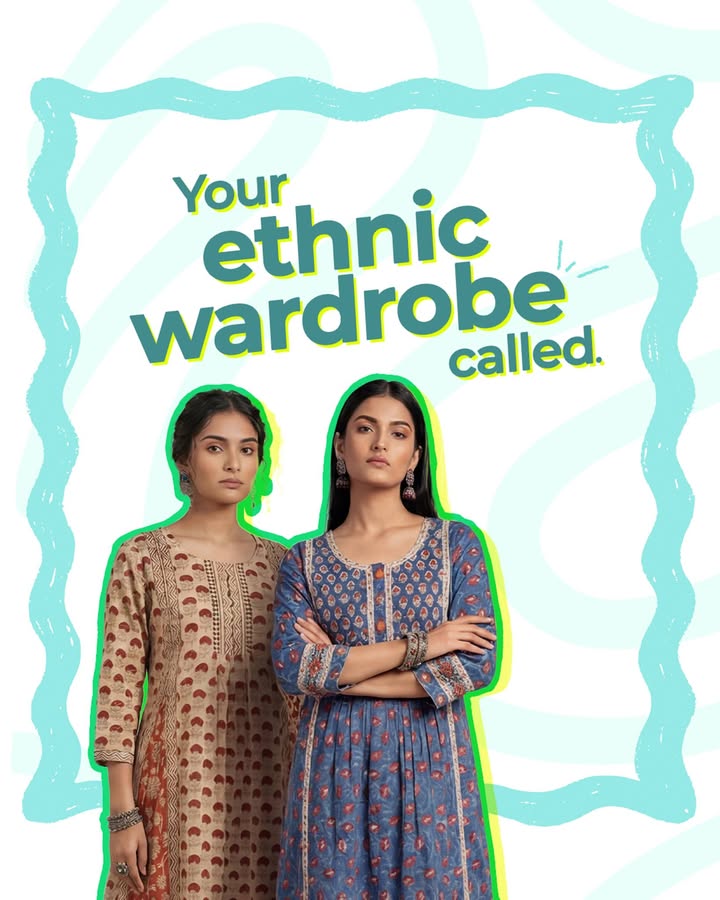 New week. New ethnic mood. New favourite fit. FreshDropEveryWeek