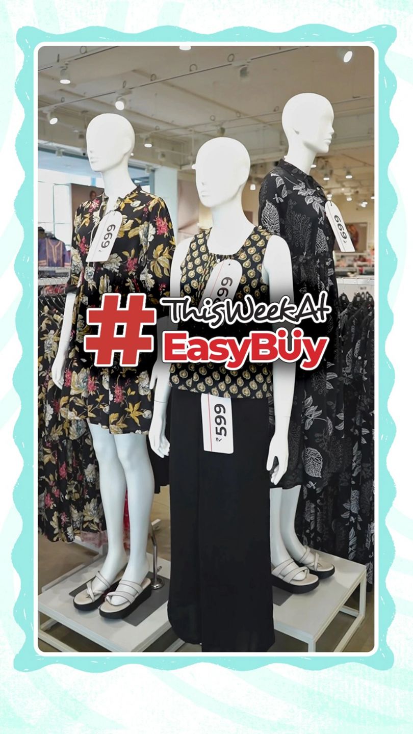 Because your wardrobe deserves something new. Discover the latest at EasyBuy. ThisWeekAtEasyBuy