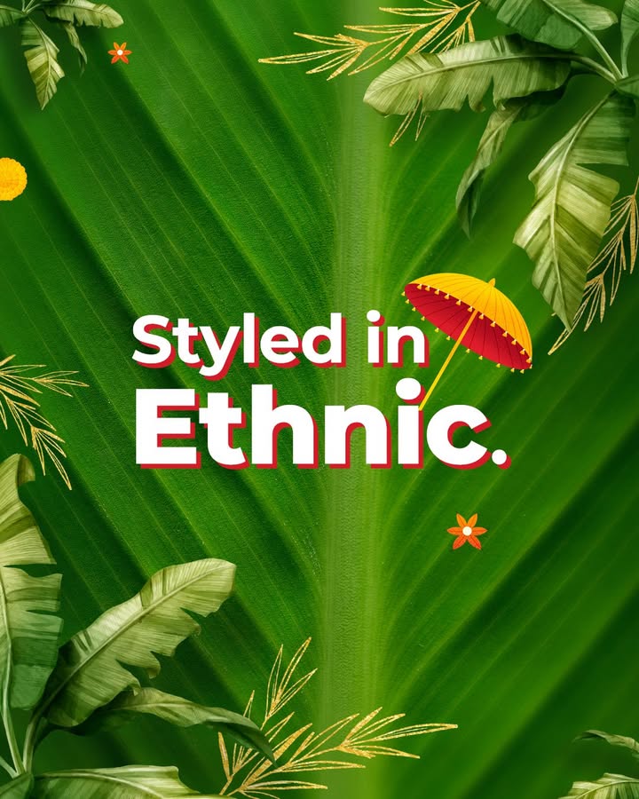 Style your ethnic look like you mean it. 
