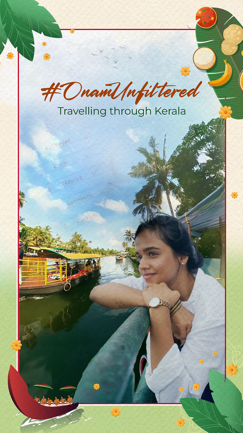 Bidding adieu to beautiful Onam scenes. OnamUnfiltered