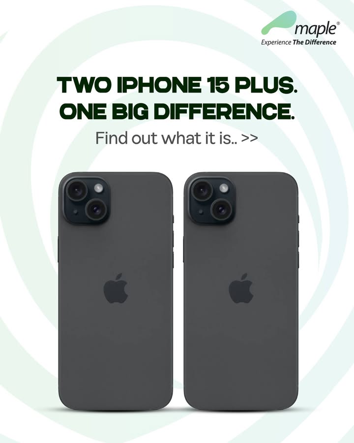 The answer is always simpler than you think. Maple certified pre owned means you get the best, without having to overpay