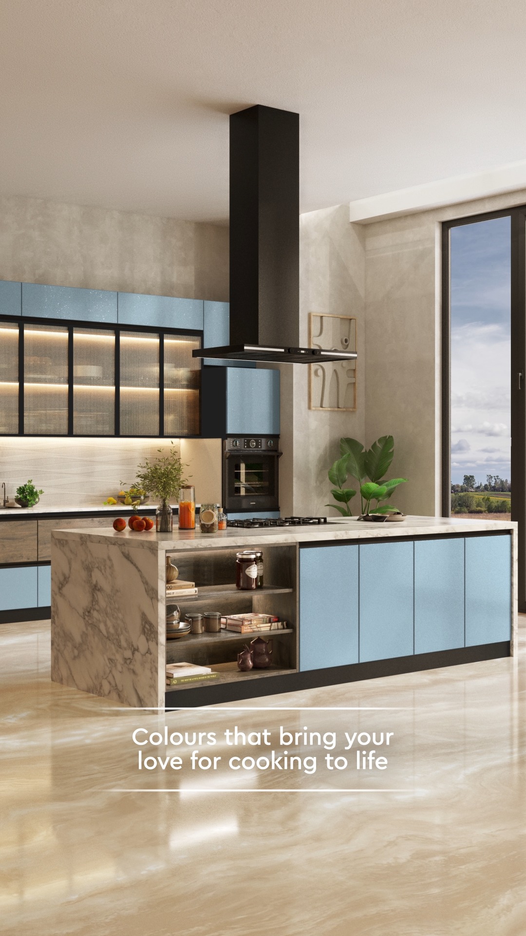 Set the mood for your cooking in a Modular Kitchen that inspires every meal memory. To revamp, visit https bit