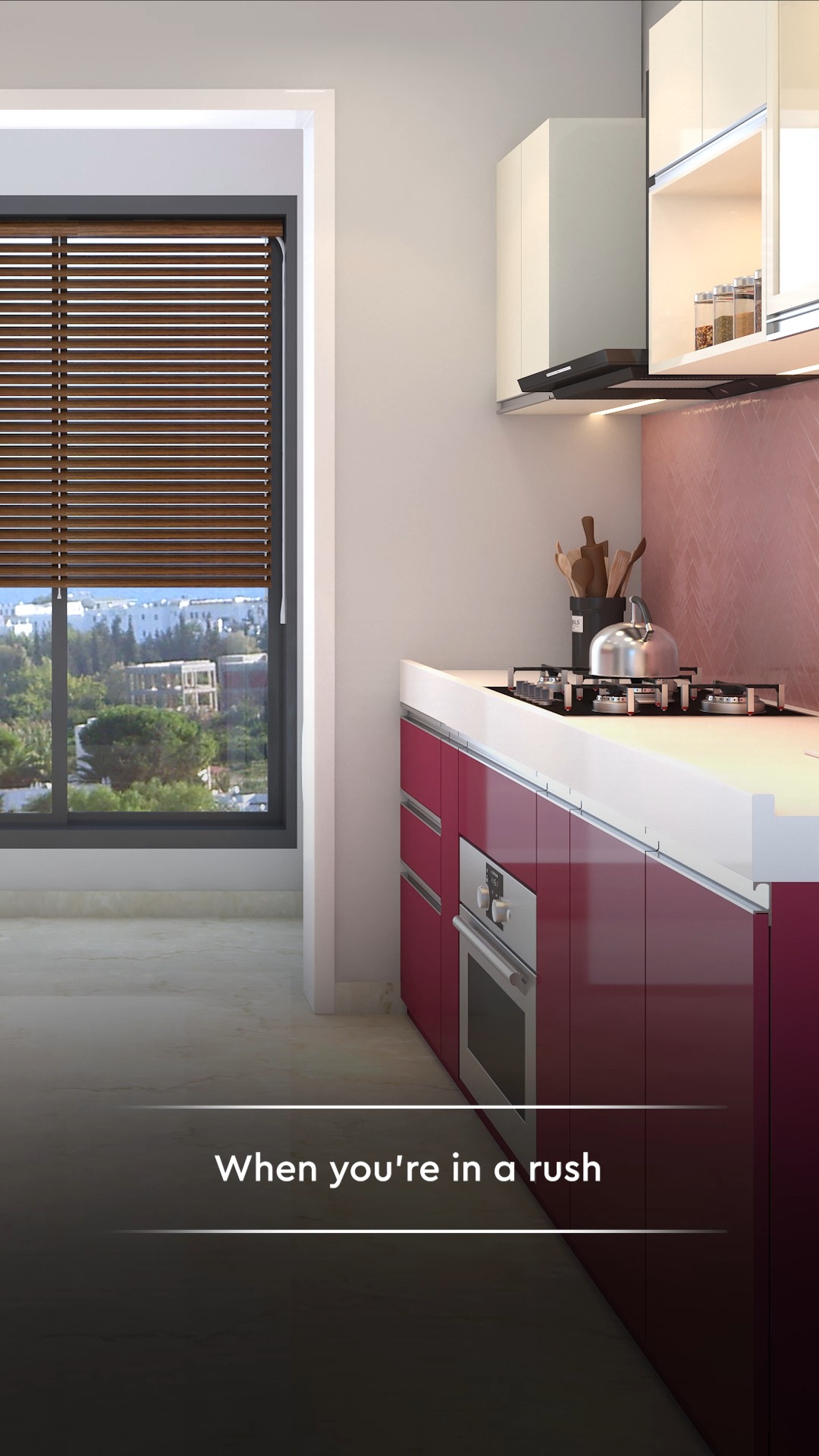 A Modular Kitchen thoughtfully designed to move with the flow of your life. To revamp, visit https www.godrejinterio