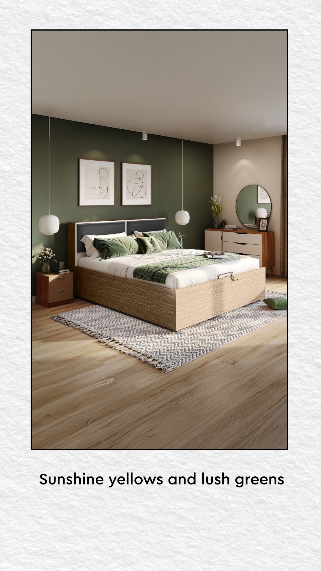 Inspired by the warmth of yellow and the serenity of green, these furniture pieces bring a touch of summer s essence to ever...