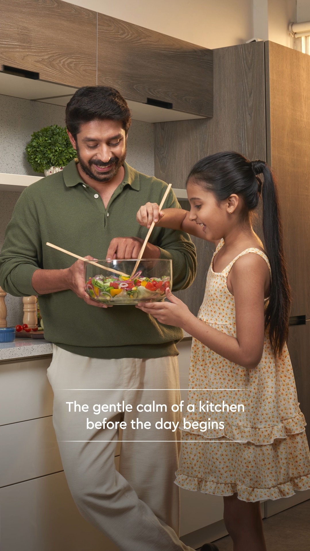 Experience the calm vibe of kitchens ready to welcome the days moments. To revamp, visit https www.godrejinterio