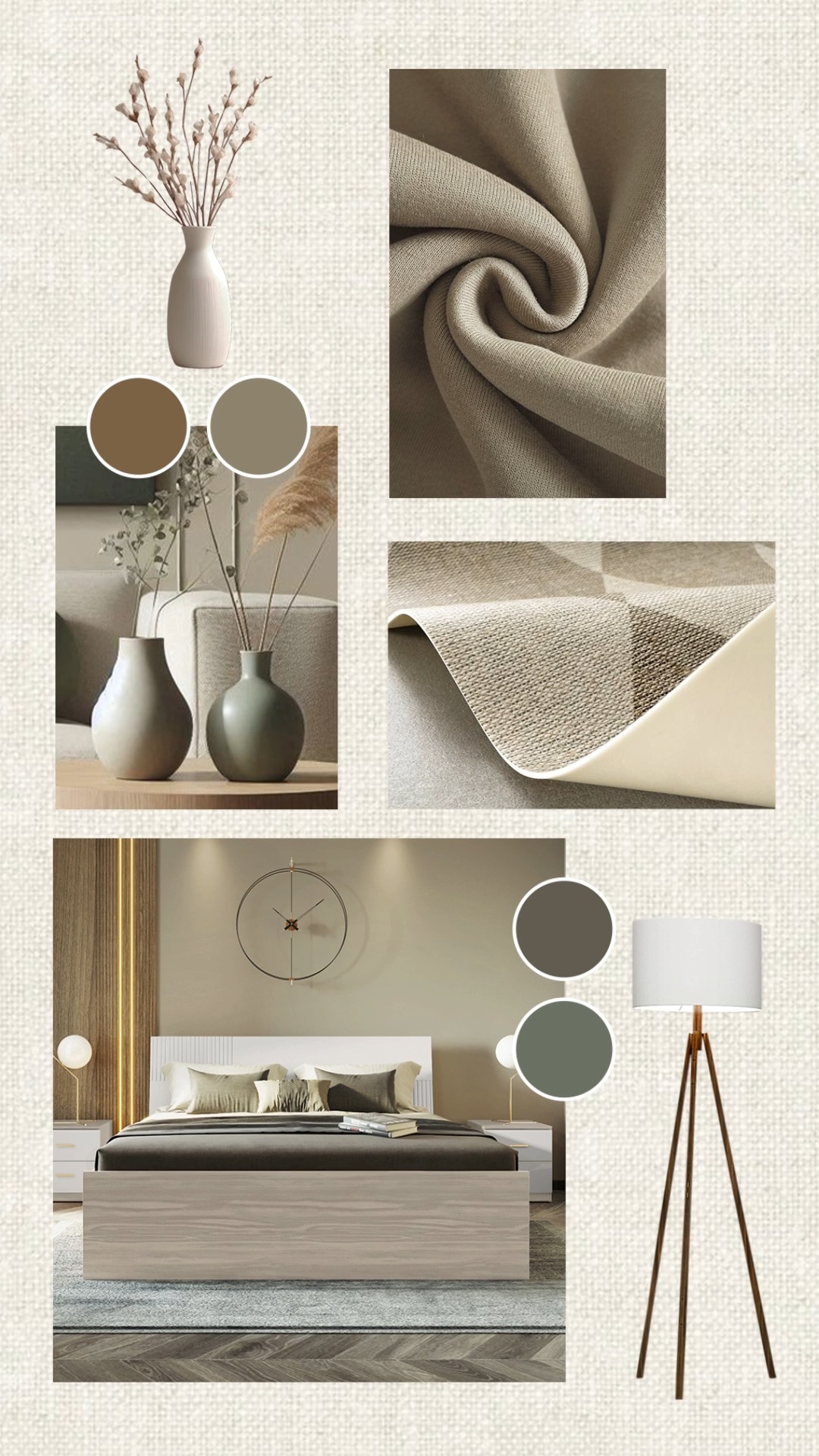 In tones that soothe and a design that comforts, the Upmods Flute Bed transforms your room into a restful haven