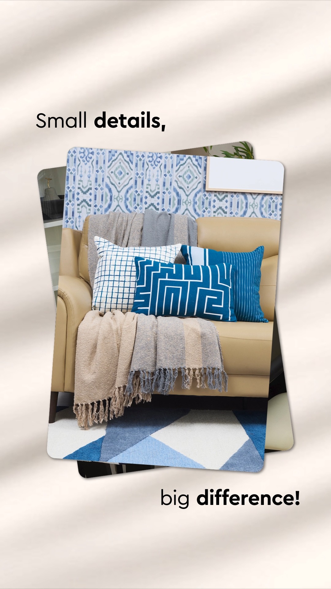 From beautiful table mats to cosy throws, heres how little things create lasting impressions. To shop, visit https bit