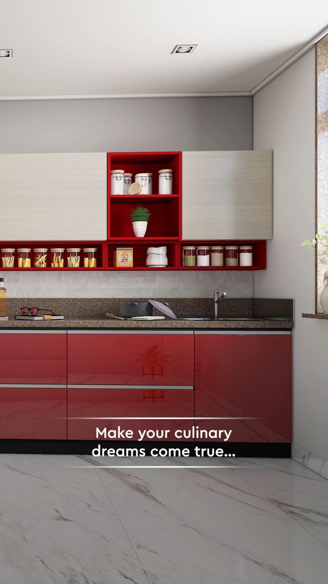 Clean counters and your favourite dish in the making, these kitchens make them all come true. To revamp, visit https www