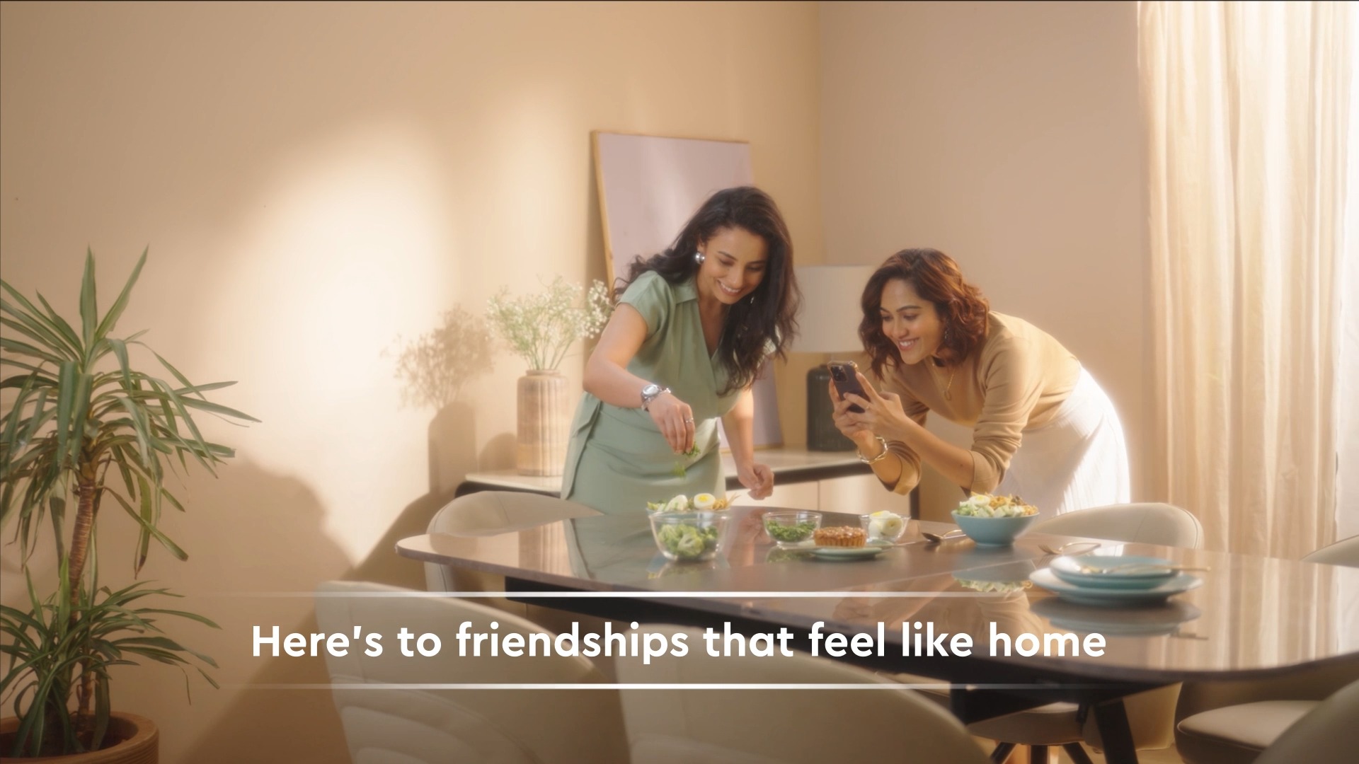 Comfort lives in the little things like shared plates, heartful conversations and friends who feel like family