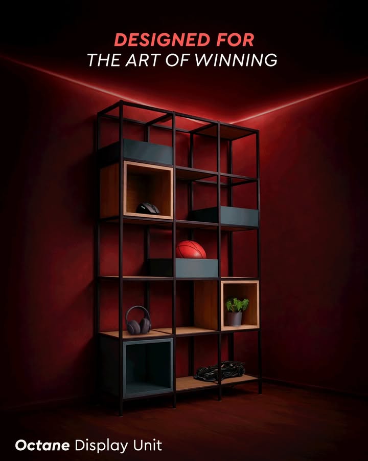 Your setup says a lot about you. Octane Display Unit makes sure it says the right things