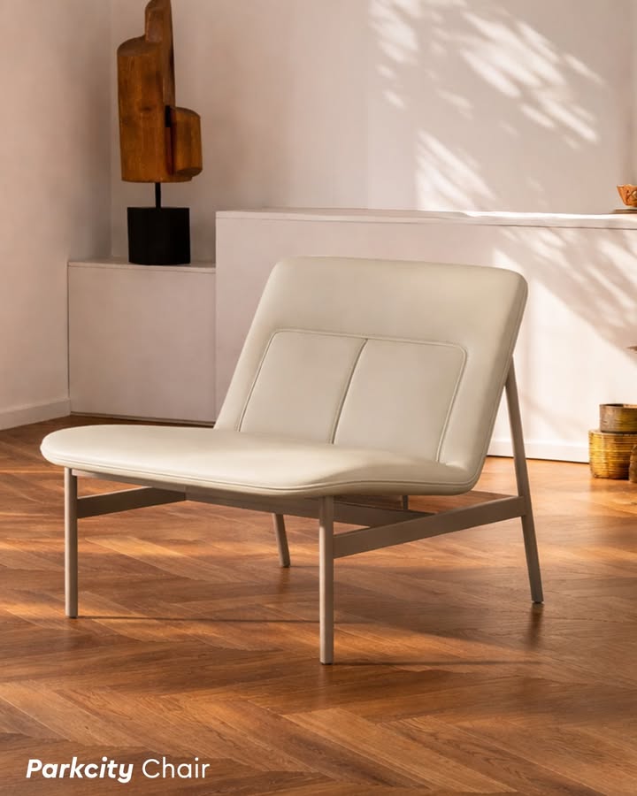 With its clean, contemporary silhouette, the Parkcity Chair balances form and function beautifully