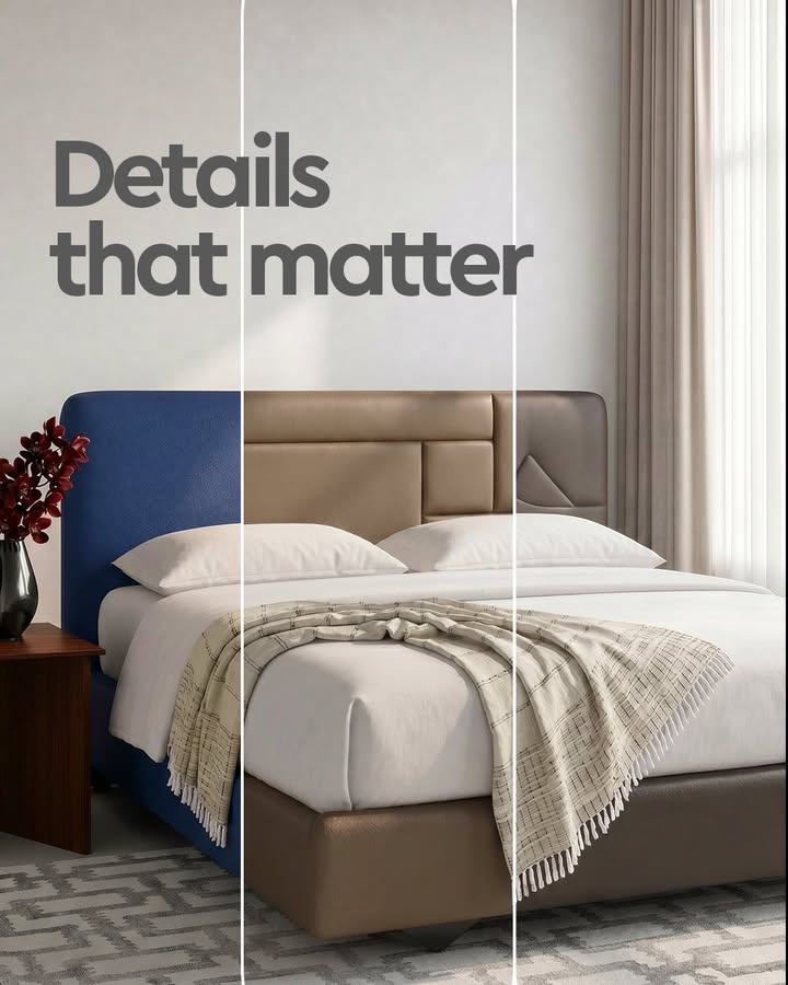 Good design isnt just about how a bed looks. Its about the details that shape the experience of living with it
