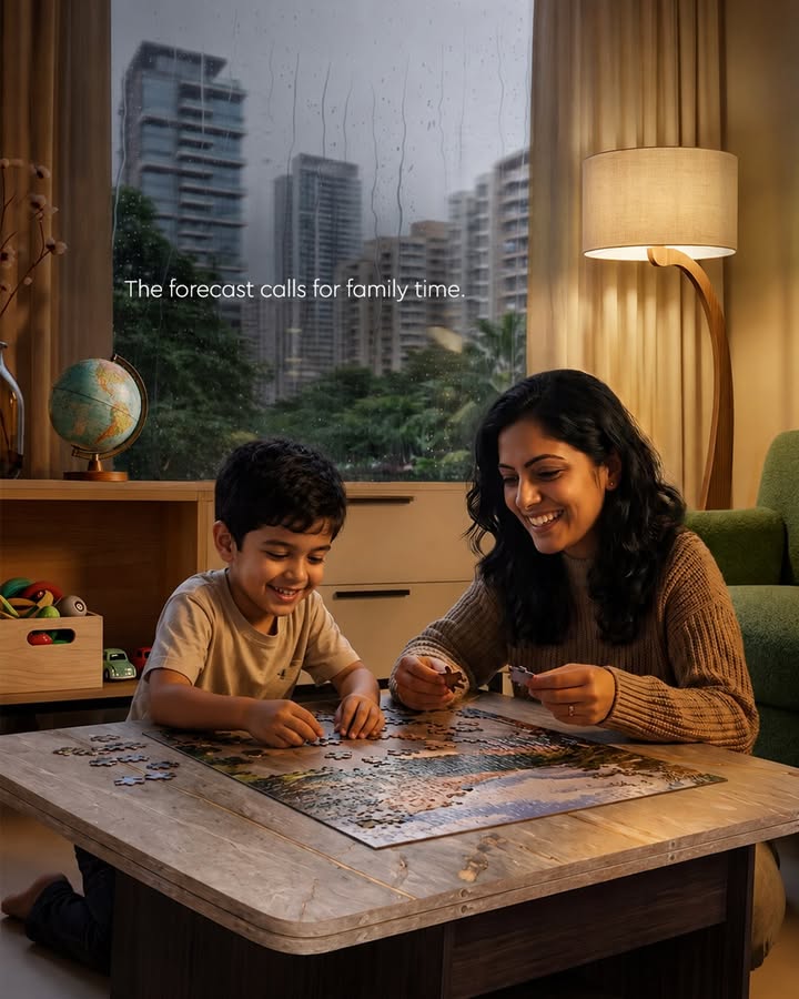 The forecast may say rain. We say its the perfect excuse to stay in, gather around, and make memories