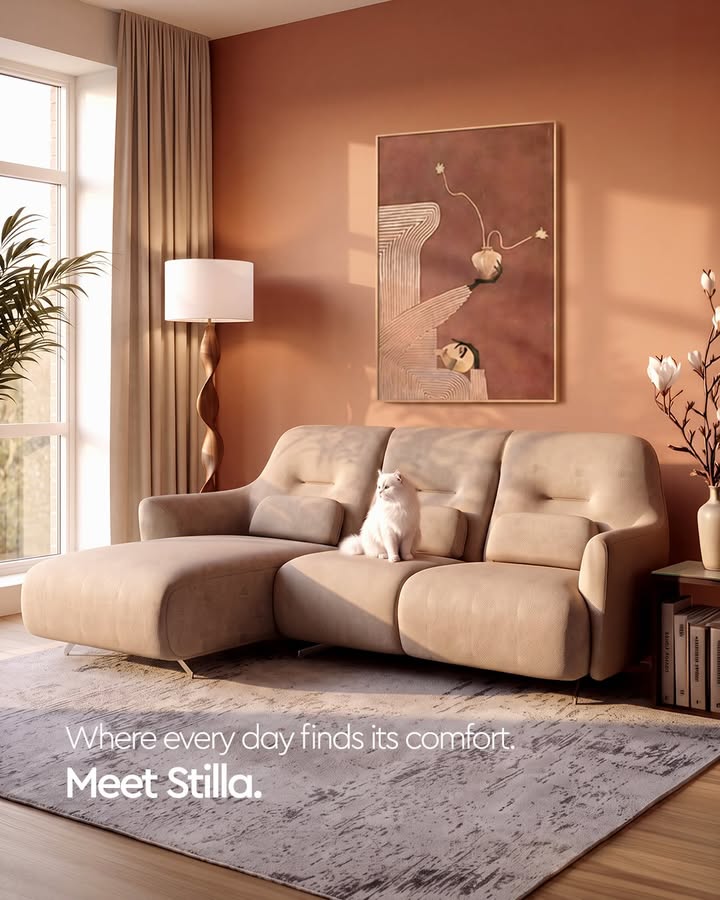 Why settle for just a sofa when you can have one that feels like your favourite place to unwind We bring to you Stilla, de...