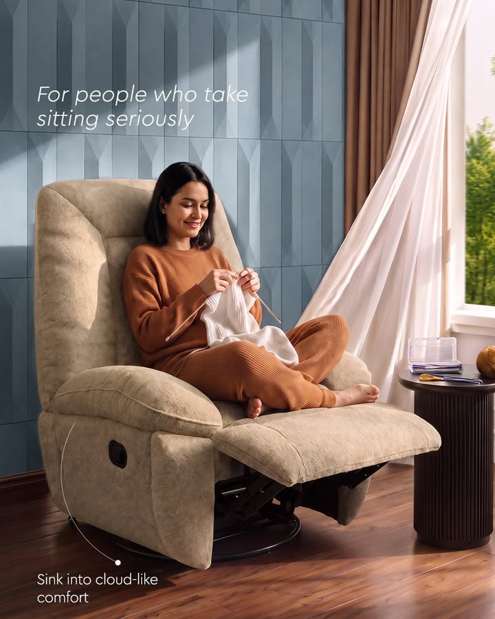 If your idea of a perfect evening starts with putting your feet up, meet the Nurest rocker thats build to make every moment ...