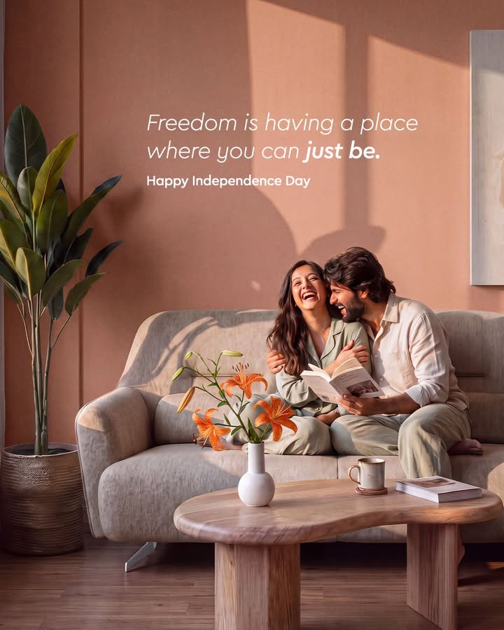 To be. To belong. To be entirely yourself. The warm embrace of home shapes that freedom
