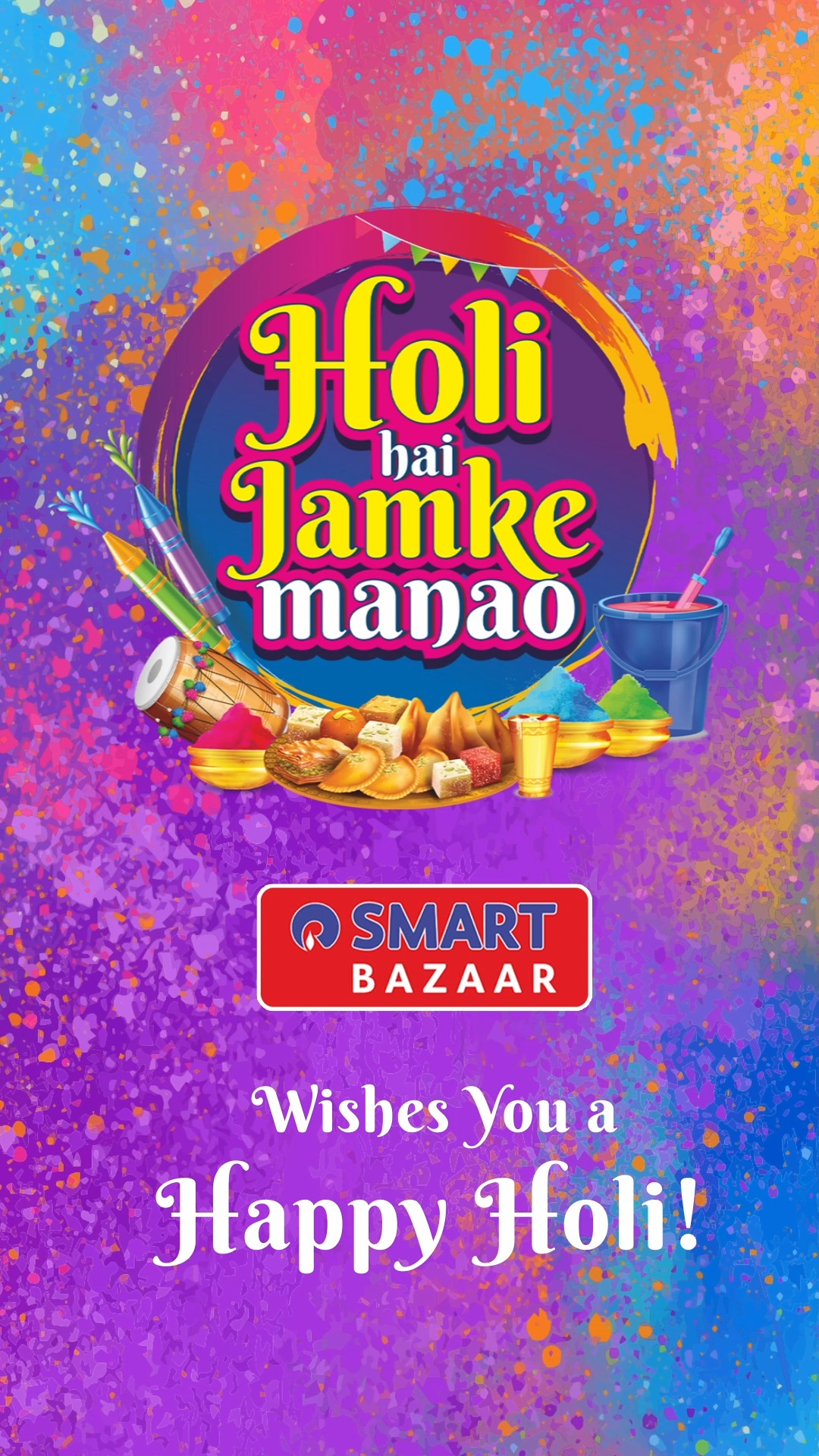 Let the colors of Holi fill your life with joyous moments and unforgettable memories