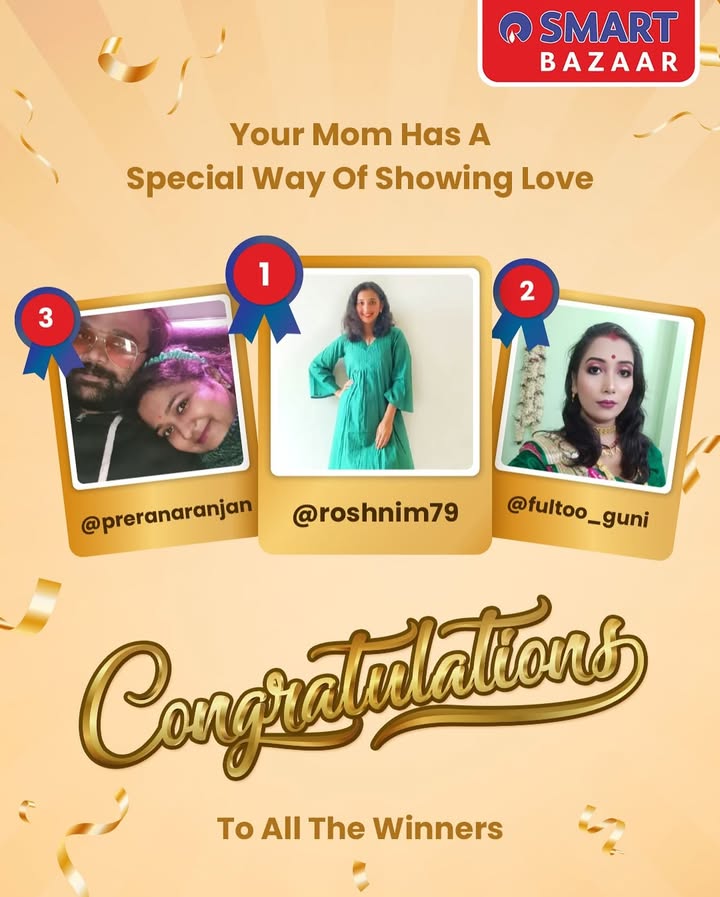 Congratulations Drop us a DM with your address and the prices will be on their way shortly SMARTBazaar MothersDayContest Winners Congratulations Drop us a DM with your address and the prices will be on their way shortly SMARTBazaar MothersDayConte...