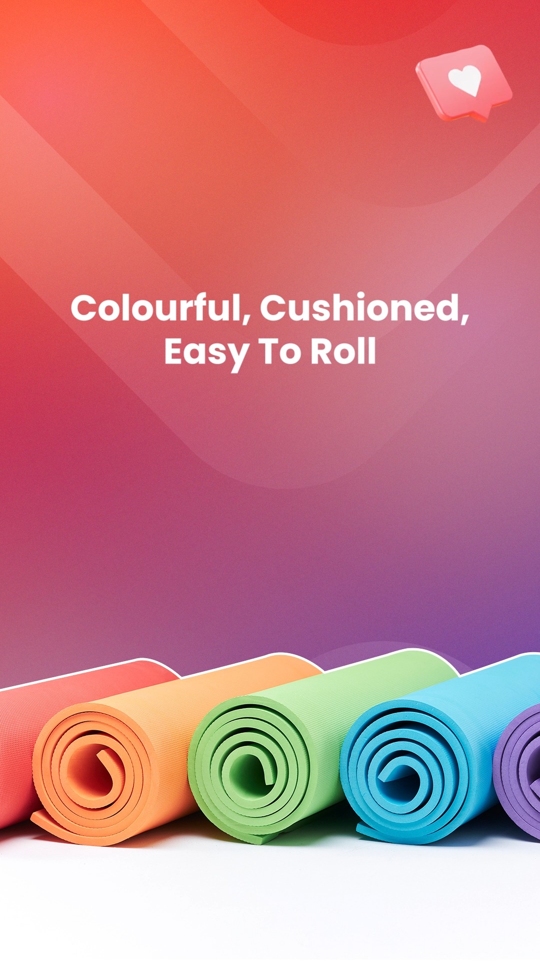 Breathe in breathe out and stretch your savings too Find the perfect comfortable yoga mat at SMART Bazaar that is pr...