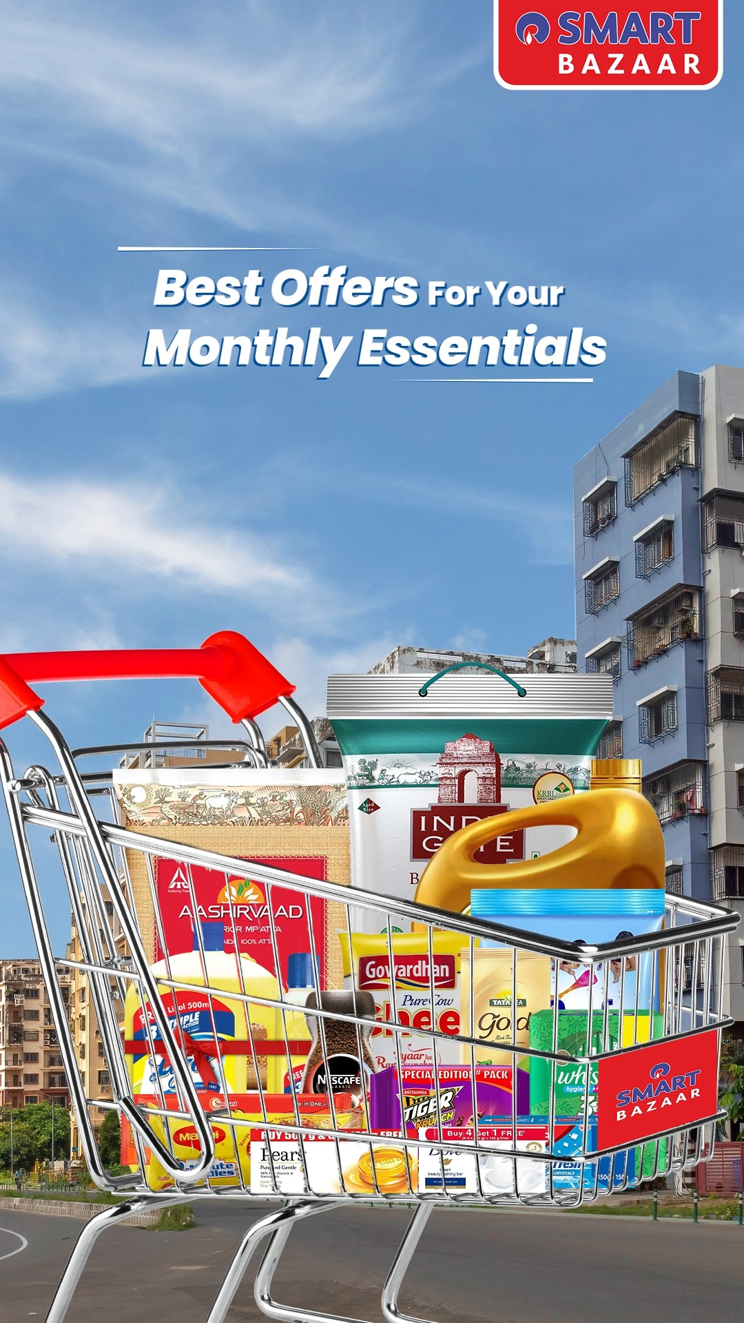It is time to restock all your essentials. Head to SMART Bazaar and discover a wide variety of products waiting for you