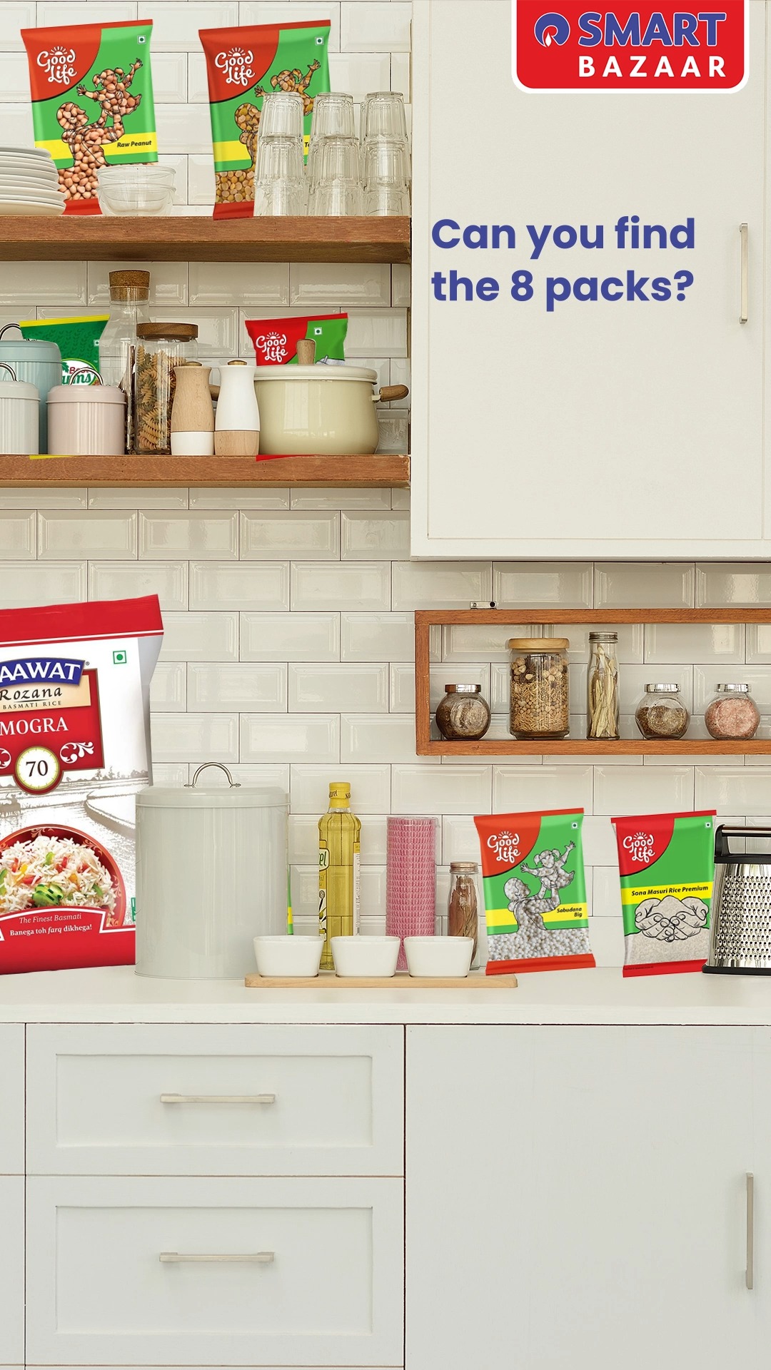 You ll be dancing with joy like the grains when you find the best quality grains at the lowest prices at SMART Bazaar