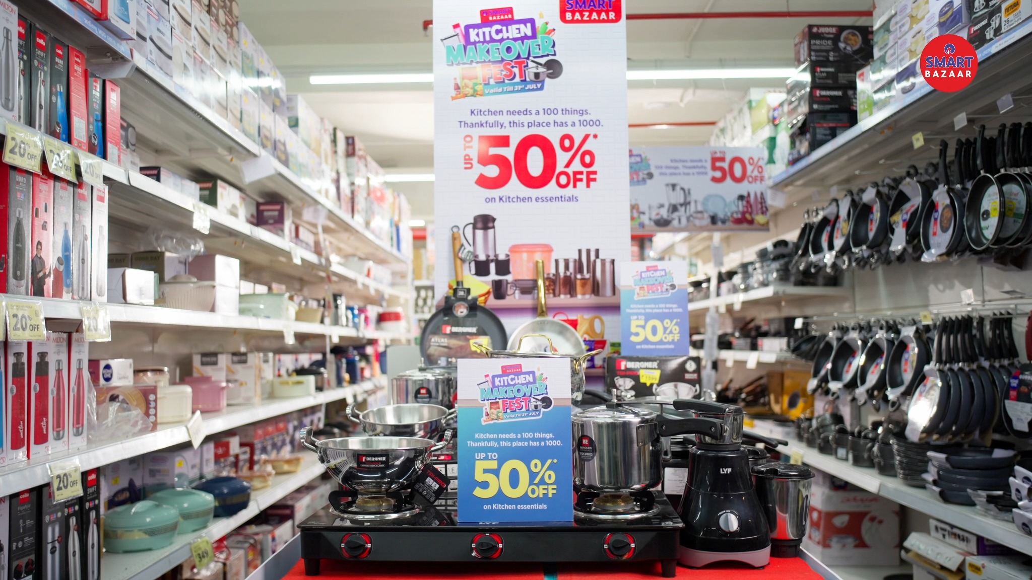 This is your sign to upgrade your kitchen, the smart way Smart Bazaar ke cookware ke saath har meal banega chef style ...
