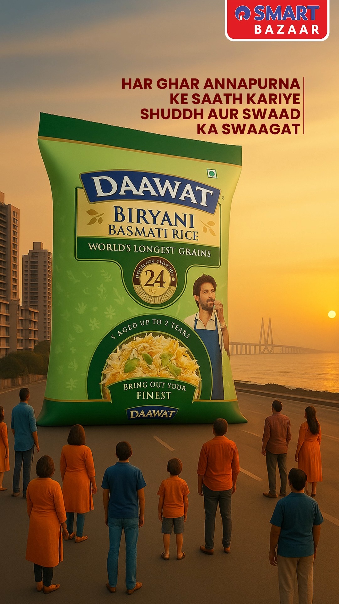 From premium basmati to everyday dals, discover the finest, freshest staples, all under one roof. Sourced with care