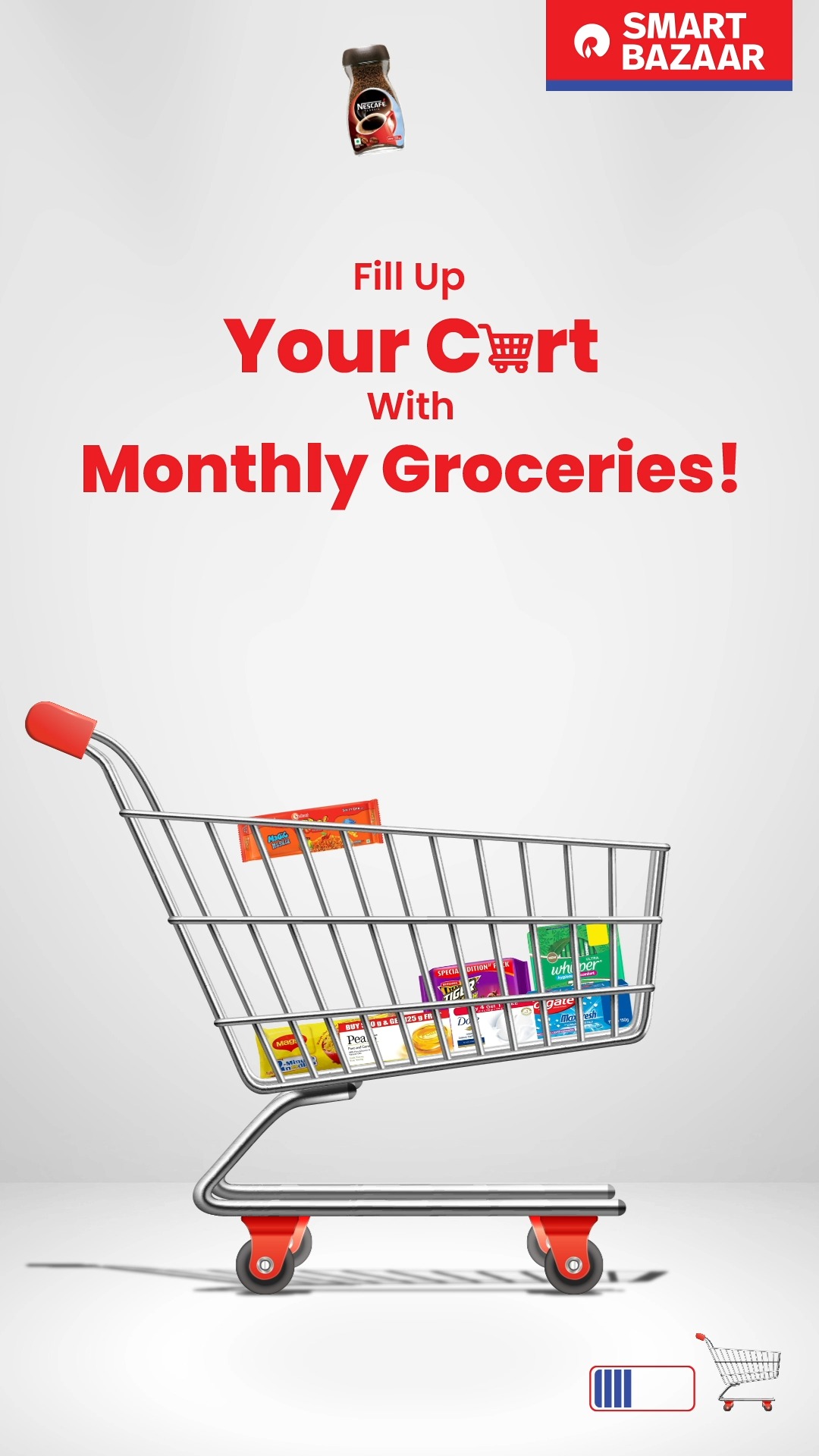 Its the perfect time to restock your home and treat yourself a little too Visit SMART Bazaar today for fresh offers on groc...
