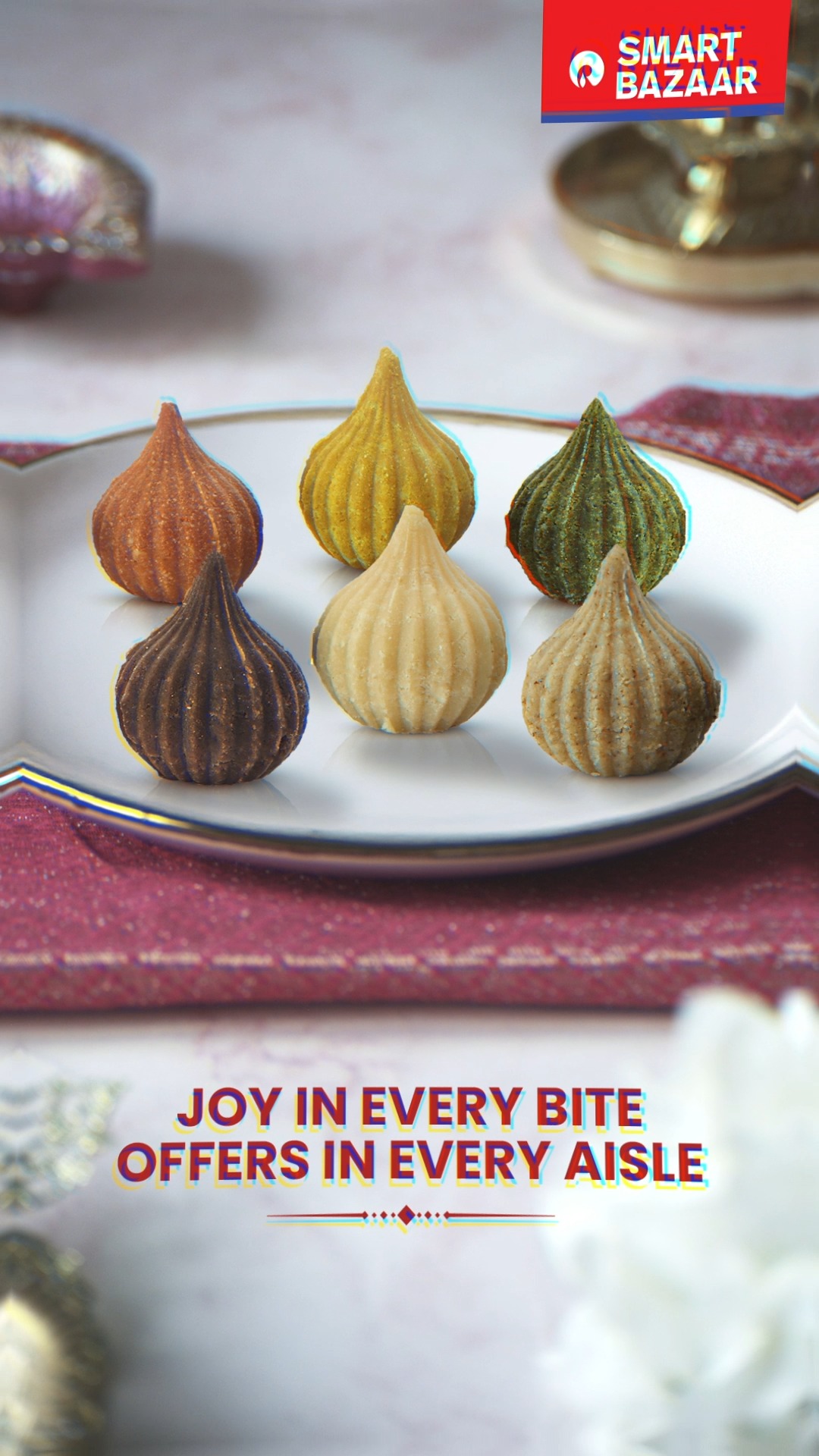 Because when it comes to Ganpatis favourite sweet, theres no such thing as too many. SMARTBazaar GaneshChaturthi Modak