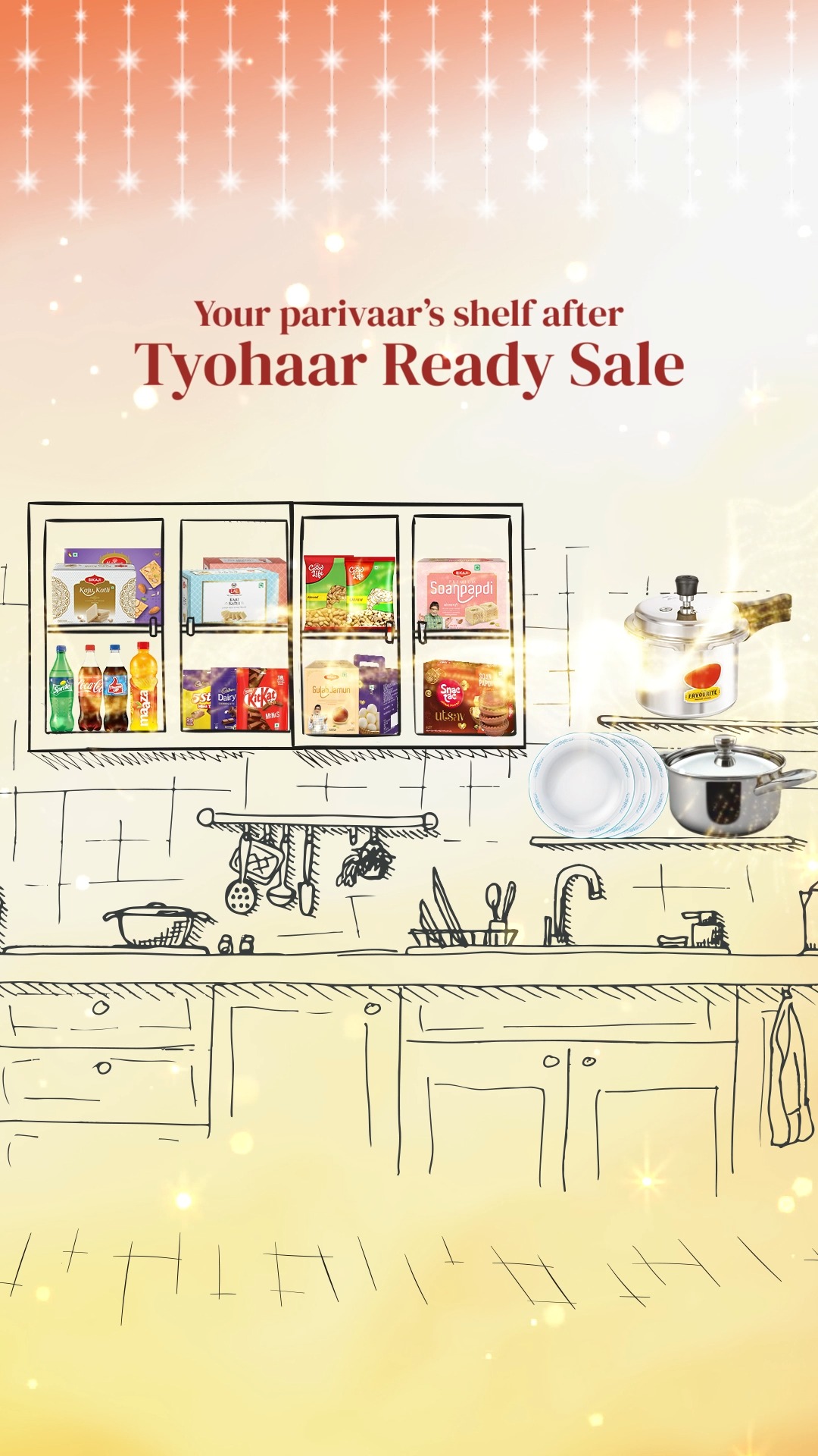 One sale is all it takes to make your shelf celebration ready SMARTBazaar TyohaarReadySale Offers Discounts